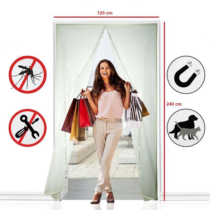 Magic Mesh Screen Door